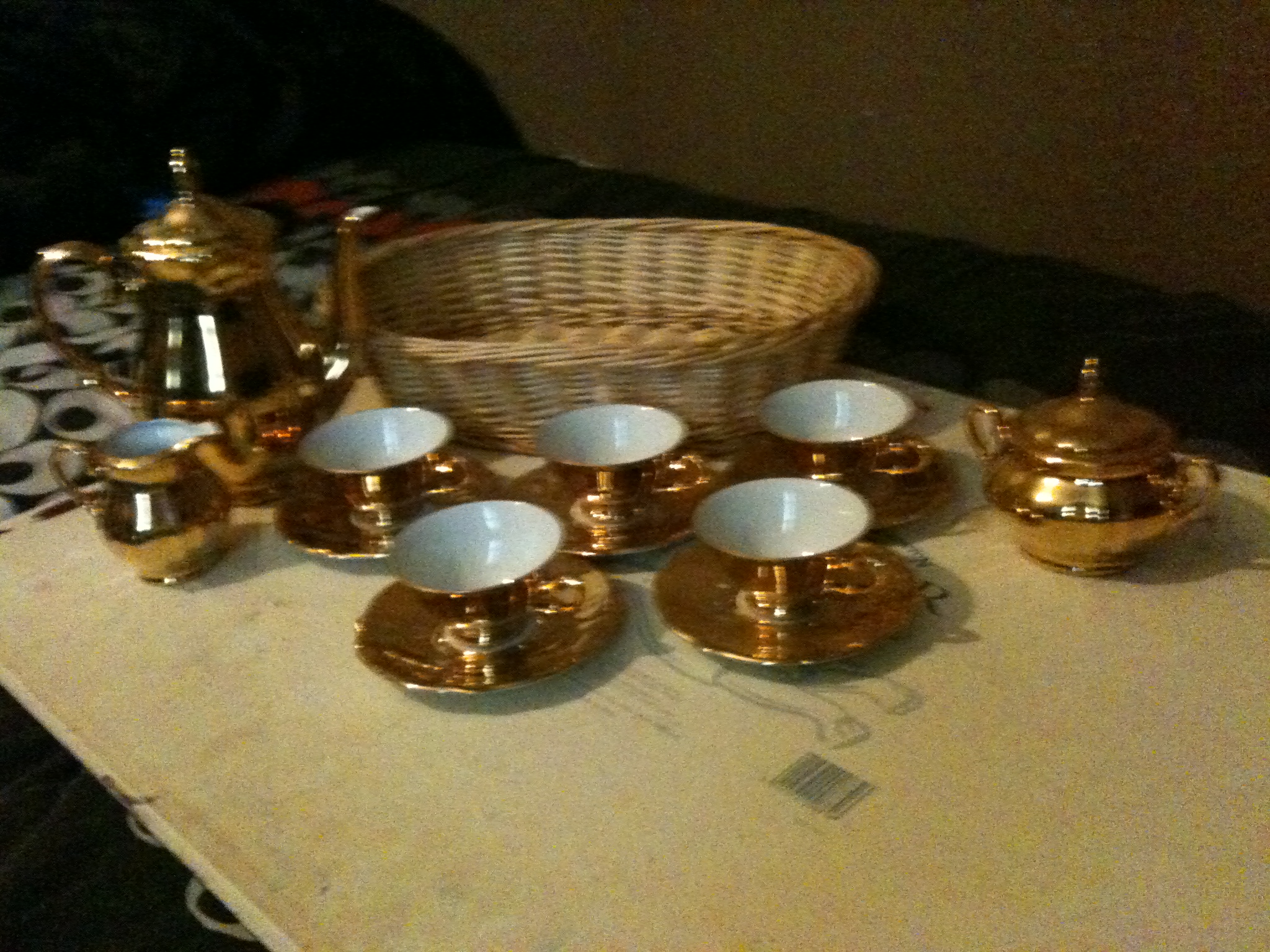 bareuther bavaria gold 15 peice tea set InstAppraisal